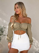 Cropped alfaiataria