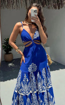 Vestido longo Helena