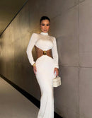 Vestido no poliamida