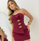 Conjunto no tecido importado