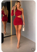 Vestido vermelho promoção